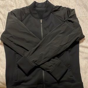 Lululemon black bomber jacket